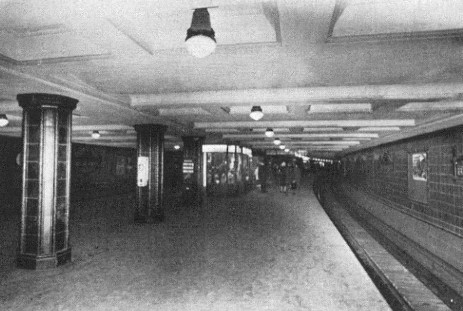 U-Bahnhof Fehrbelliner Platz 1950er