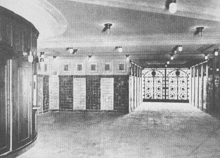 U-Bahnhof Heidelberger Platz Vorhalle 1913