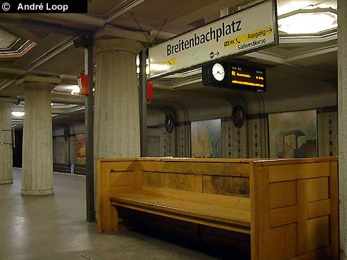 U-Bhf. Breitenbachplatz heute