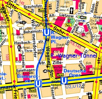 Betriebsinterne Tunnel und blinde Tunnel im Berliner U-Bahnnetz