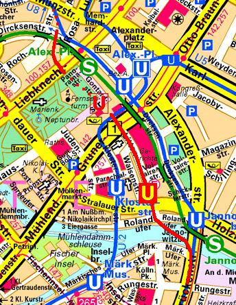 Betriebsinterne Tunnel und blinde Tunnel im Berliner U-Bahnnetz