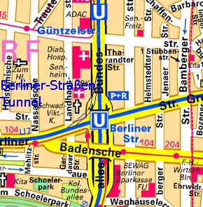 Betriebsinterne Tunnel und blinde Tunnel im Berliner U-Bahnnetz