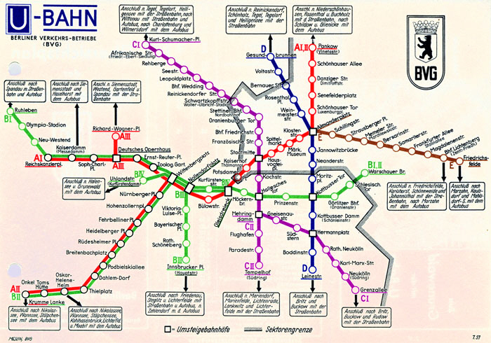 Netzplan Juli 1957 (BVG-West)