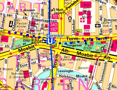 Betriebsinterne Tunnel und blinde Tunnel im Berliner U-Bahnnetz